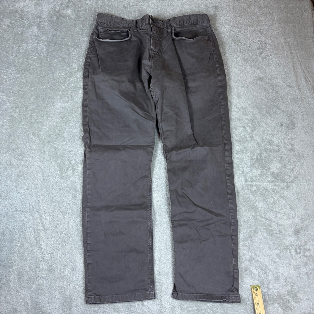 Joe's Jeans Pants Mens 36 (Fits‎ 34x29) Straight Leg Grey Stretch